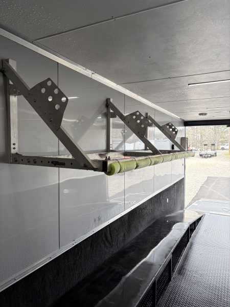 Used 2025 Cargo Mate Enclosed Bathroom Race Trailer - Late Model Ready - Loaded With OPTIONS...... Turn Key Race Set Up