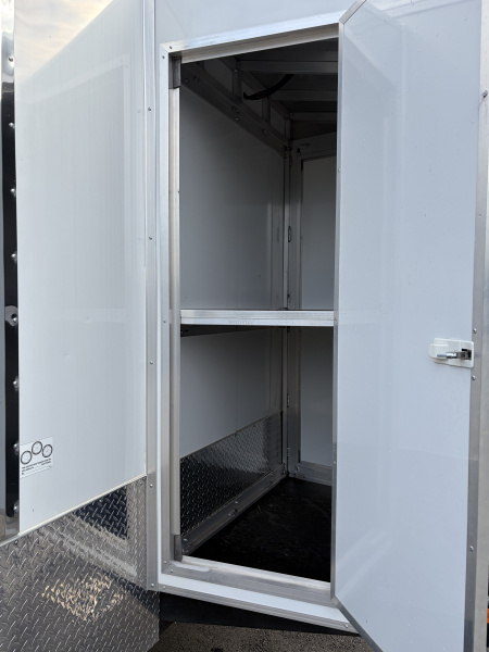 Used 2025 Cargo Mate Enclosed Bathroom Race Trailer - Late Model Ready - Loaded With OPTIONS...... Turn Key Race Set Up