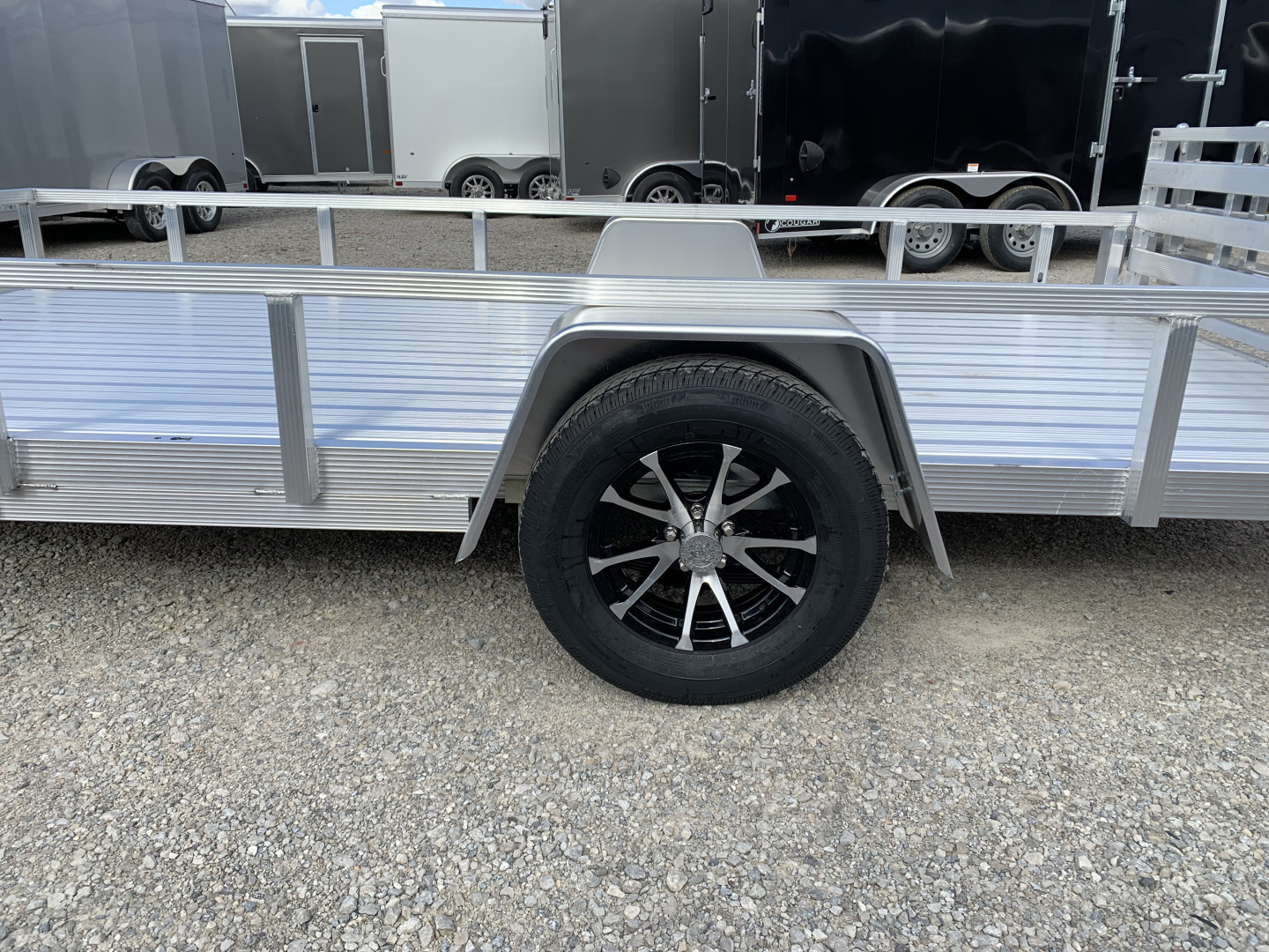 New 2026 Sport Haven AUT714D-F (7' X 14') 2.9K Single Axle Deluxe Utility Trailer