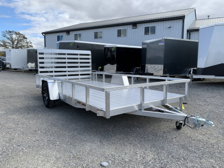 New 2026 Sport Haven AUT714D-F (7' X 14') 2.9K Single Axle Deluxe Utility Trailer