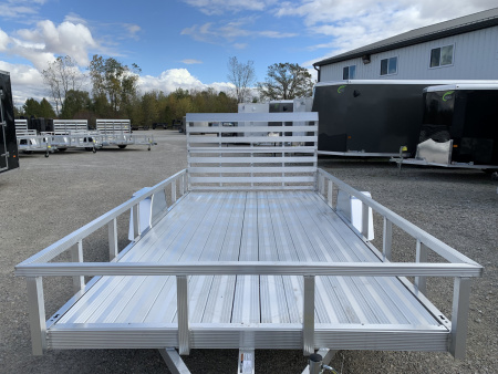 New 2026 Sport Haven AUT714D-F (7' X 14') 2.9K Single Axle Deluxe Utility Trailer