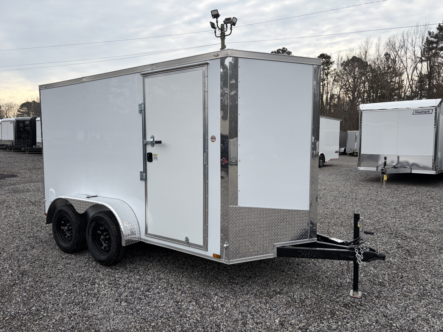 New 2026 Spartan Cargo 6X12 Enclosed Trailer, .080 PolyCor, 7K GVWR, Tandem Axle, 6'6" Interior, StableDeck, Full Thermoply Ceiling Liner