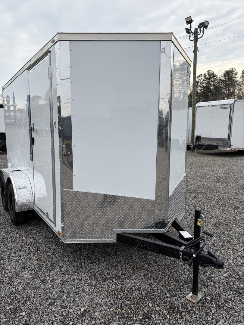 New 2026 Spartan Cargo 6X12 Enclosed Trailer, .080 PolyCor, 7K GVWR, Tandem Axle, 6'6" Interior, StableDeck, Full Thermoply Ceiling Liner