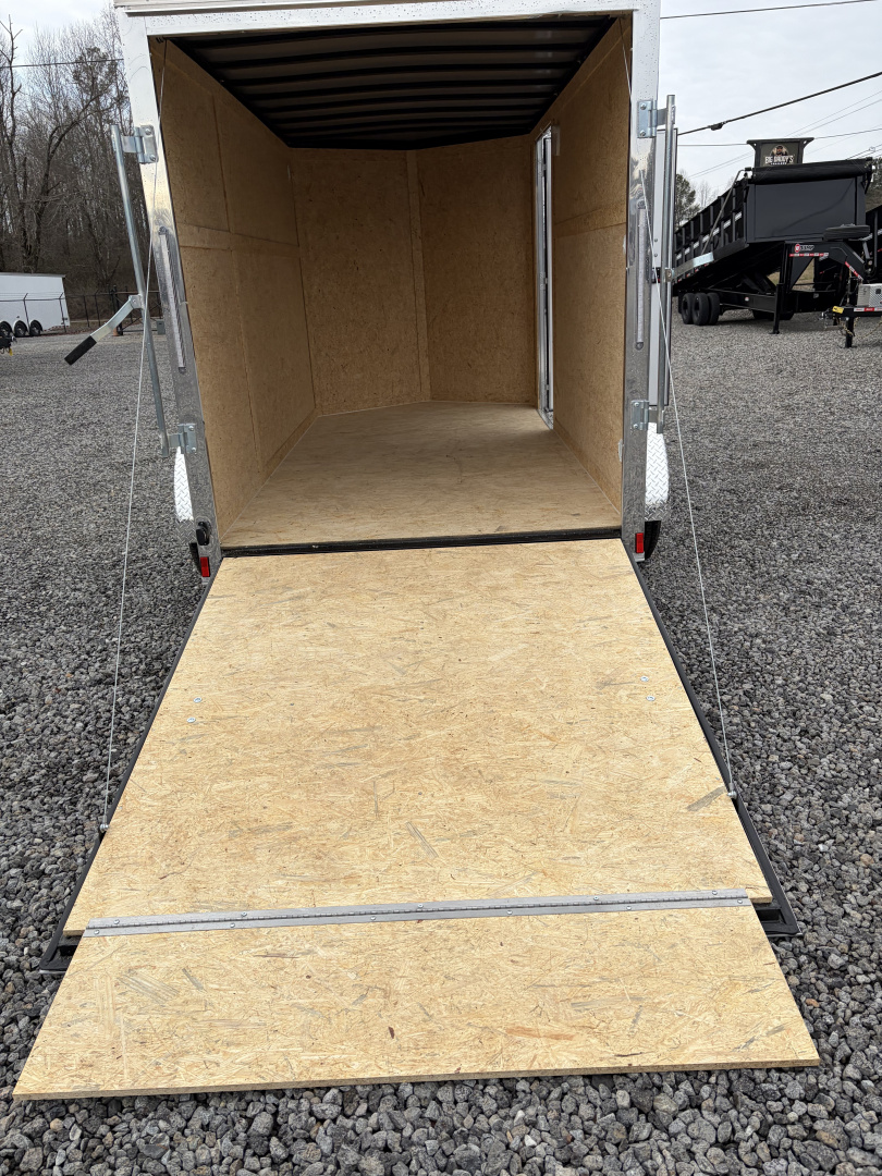 New 2026 Spartan Cargo 6X12 Enclosed Trailer, .080 PolyCor, 7K GVWR, Tandem Axle, 6'6" Interior, StableDeck, Full Thermoply Ceiling Liner