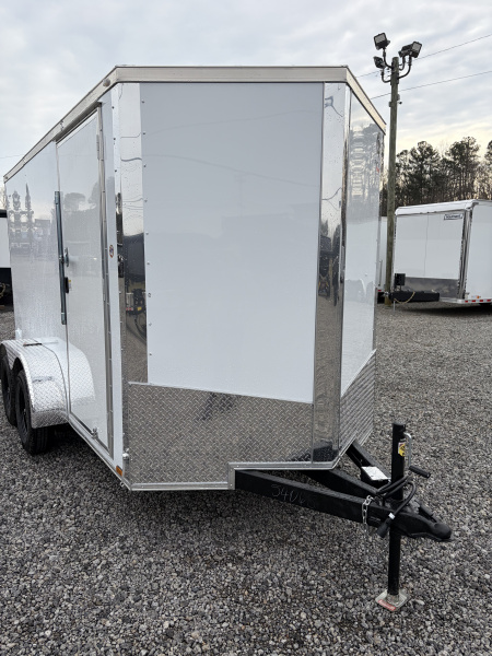 New 2026 Spartan Cargo 6X12 Enclosed Trailer, .080 PolyCor, 7K GVWR, Tandem Axle, 6'6" Interior, StableDeck, Full Thermoply Ceiling Liner