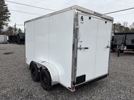 New 2026 Spartan Cargo 6X12 Enclosed Trailer, .080 PolyCor, 7K GVWR, Tandem Axle, 6'6" Interior, StableDeck, Full Thermoply Ceiling Liner