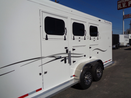 New 2026 Trails West * CLASSIC GN LQ 3-H 1212 * Classic LQ 3-Horse 1212 Side Tack GN Horse Trailer W/ Slide Out
