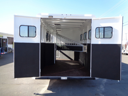 New 2026 Trails West * CLASSIC GN LQ 3-H 1212 * Classic LQ 3-Horse 1212 Side Tack GN Horse Trailer W/ Slide Out