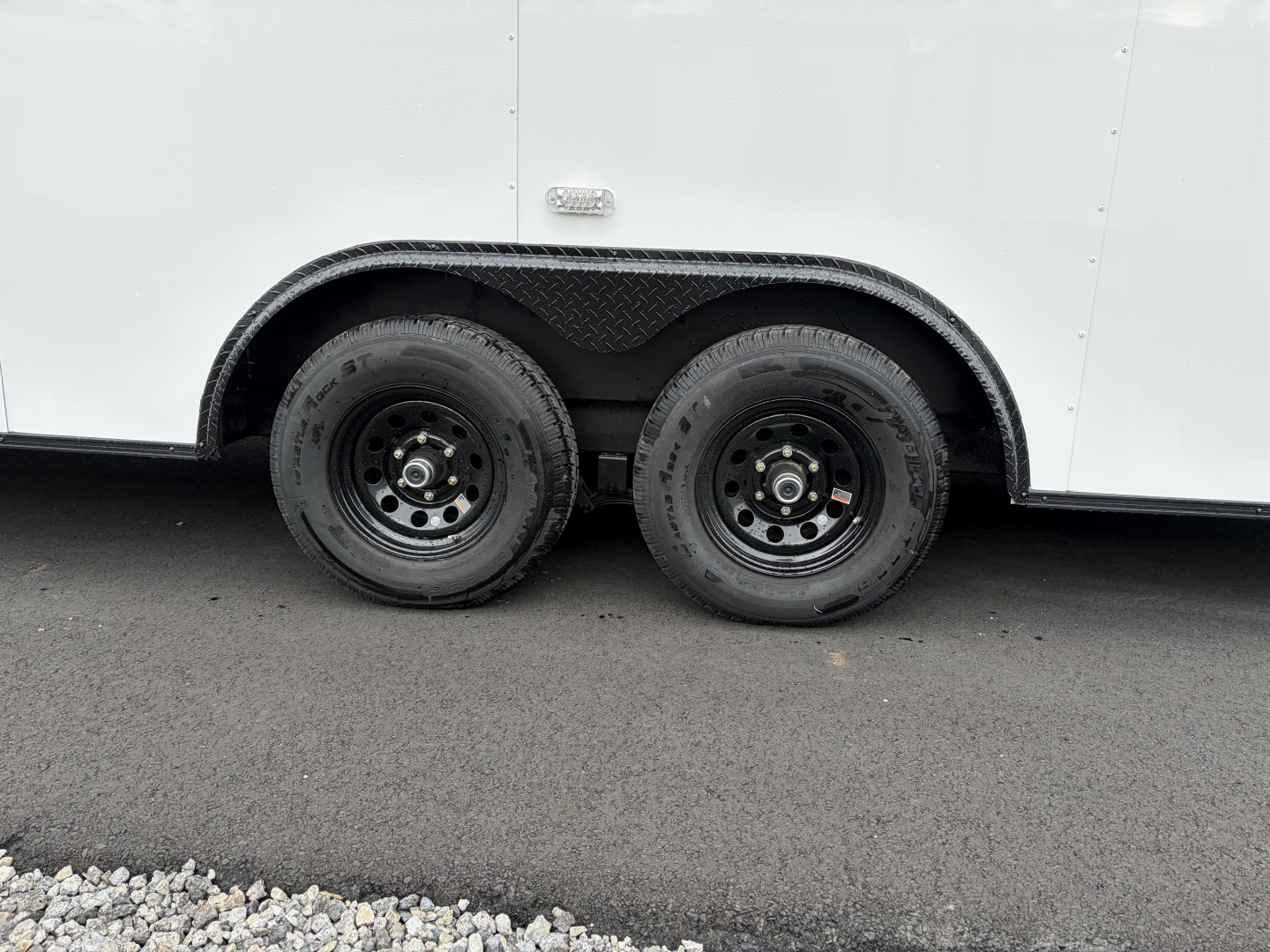 Used 2025 Spartan 22' Custom Build Car / Motorcycle Hauler - 10K GVWR, Custom Recessed E-Track, Finished Race Interior