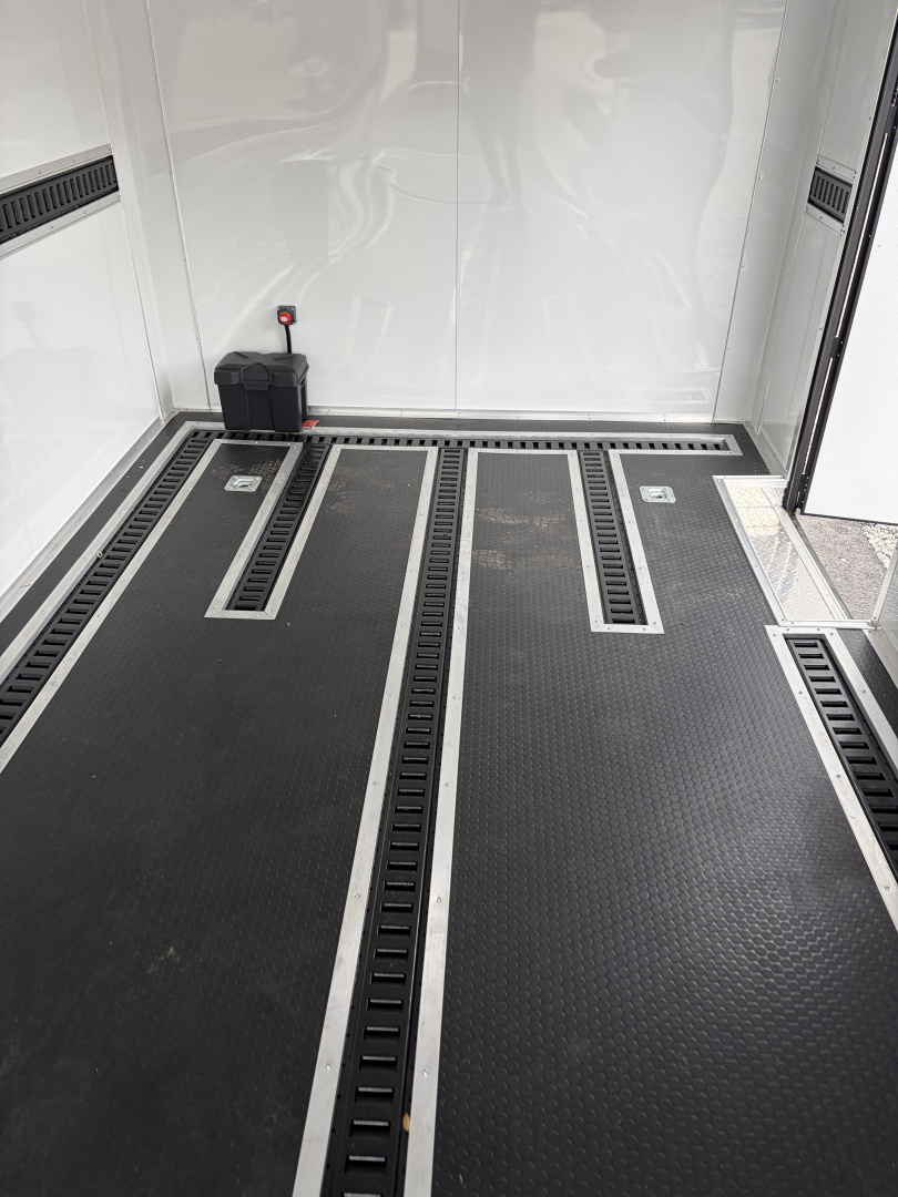 Used 2025 Spartan 22' Custom Build Car / Motorcycle Hauler - 10K GVWR, Custom Recessed E-Track, Finished Race Interior