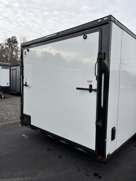 Used 2025 Spartan 22' Custom Build Car / Motorcycle Hauler - 10K GVWR, Custom Recessed E-Track, Finished Race Interior