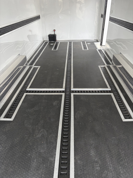 Used 2025 Spartan 22' Custom Build Car / Motorcycle Hauler - 10K GVWR, Custom Recessed E-Track, Finished Race Interior