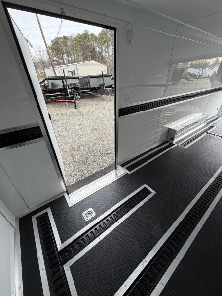 Used 2025 Spartan 22' Custom Build Car / Motorcycle Hauler - 10K GVWR, Custom Recessed E-Track, Finished Race Interior