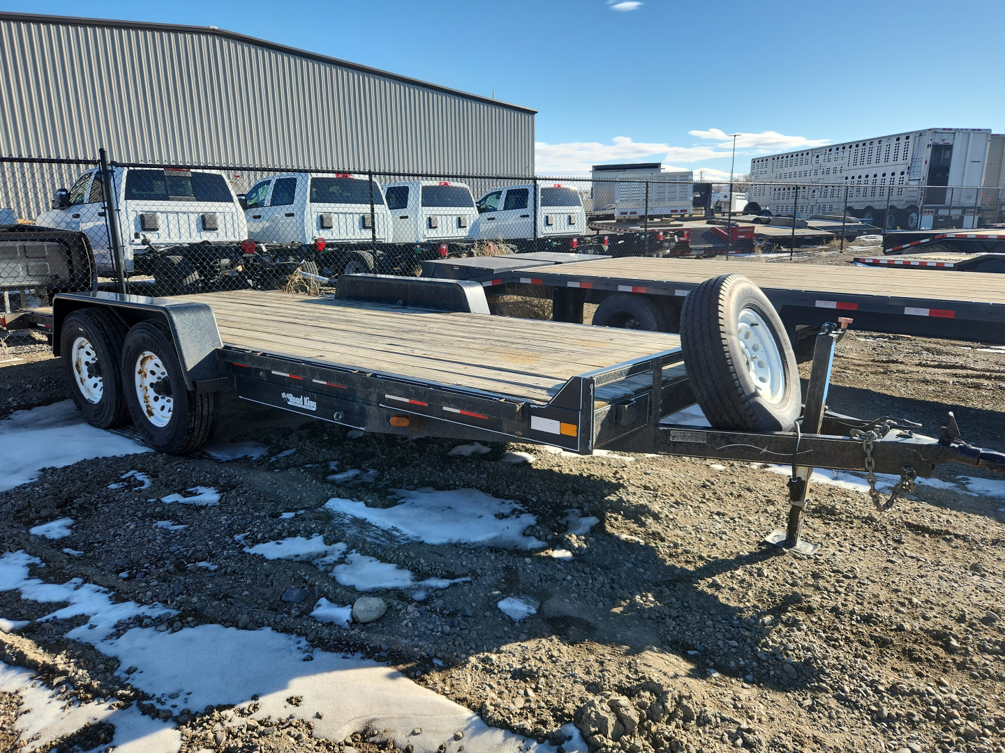 Used 2005 Road King 18' BP FB Trailer