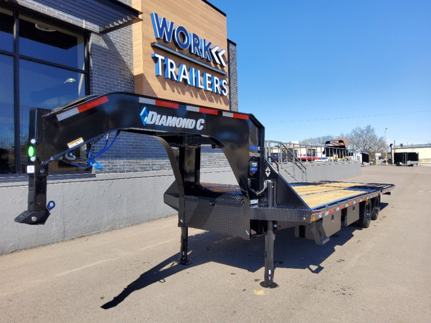 New 2026 Diamond C Trailers FMAX210HDT Flatbed Trailer