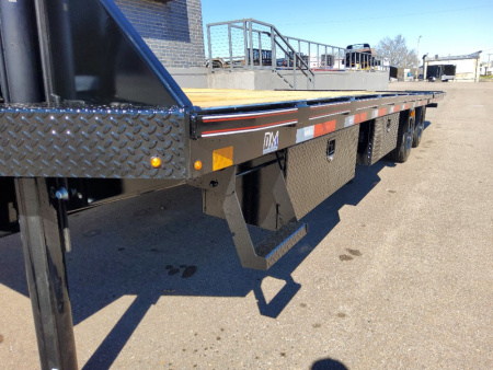 New 2026 Diamond C Trailers FMAX210HDT Flatbed Trailer