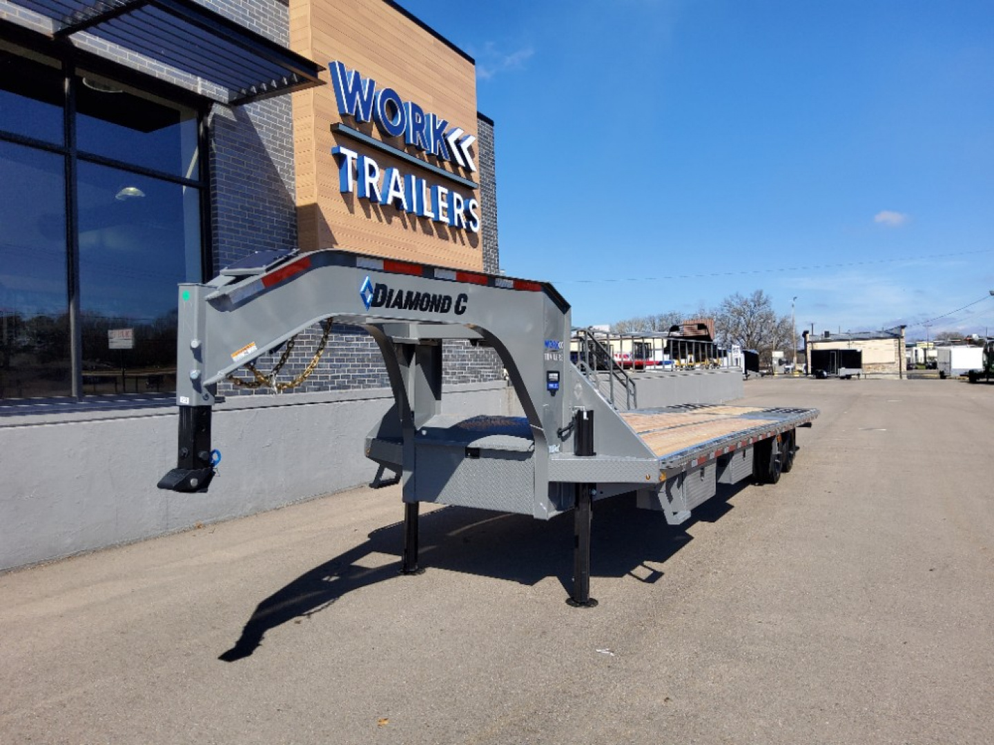New 2026 Diamond C Trailers FMAX212HDT Flatbed Trailer