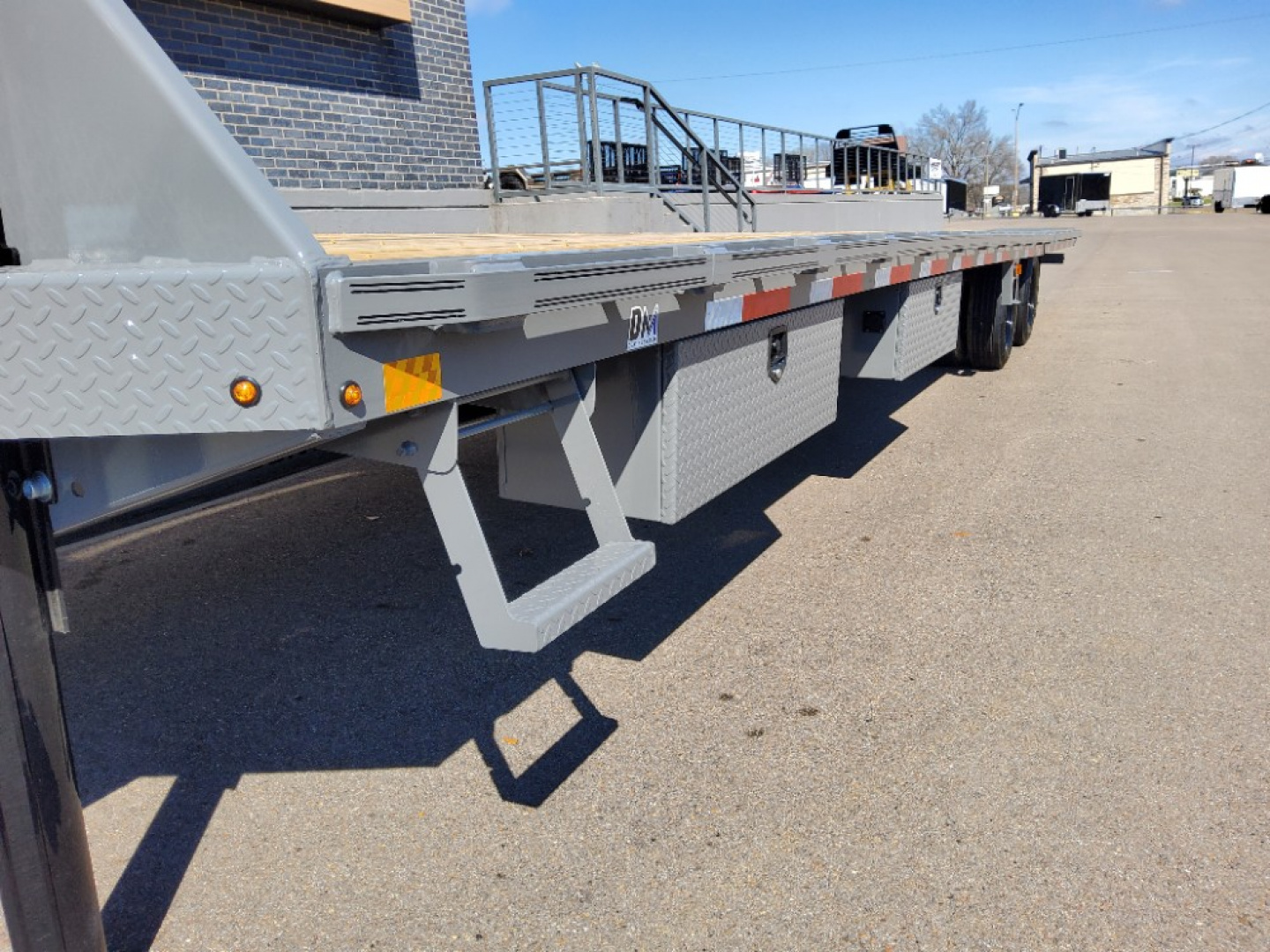 New 2026 Diamond C Trailers FMAX212HDT Flatbed Trailer