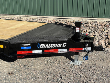 New 2026 22' Diamond C 16k LPX208 Equipment Trailer