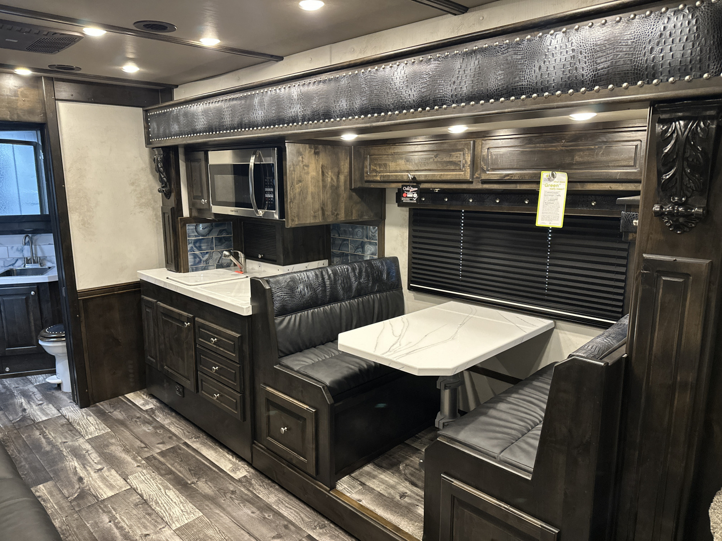 New 2026 Cimarron 4 Horse Side Load with 17'9" Living Quarter by Outlaw Conversions