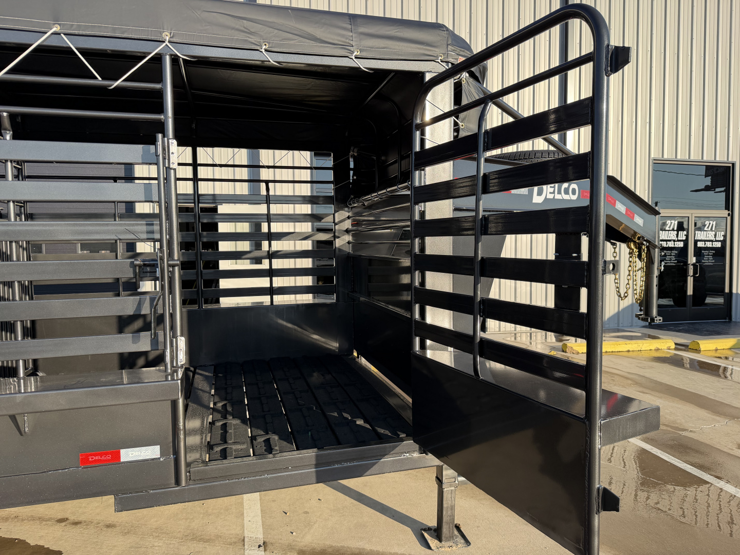 New 2026 Delco Trailers B832 6'8" X 32