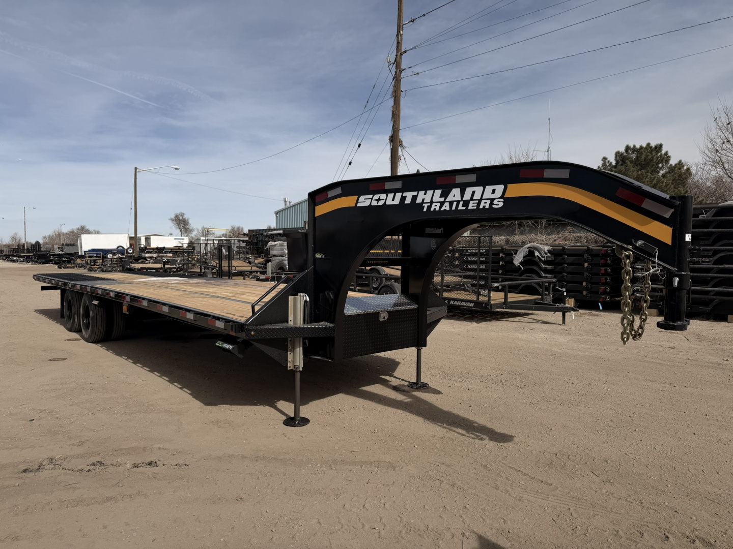 New 2026 Southland Trailers 8.5-32 Engineered Beam Gooseneck W/ Hydraulic Dovetail 29K GVWR (CHECK WEIGHT SPECS UI)