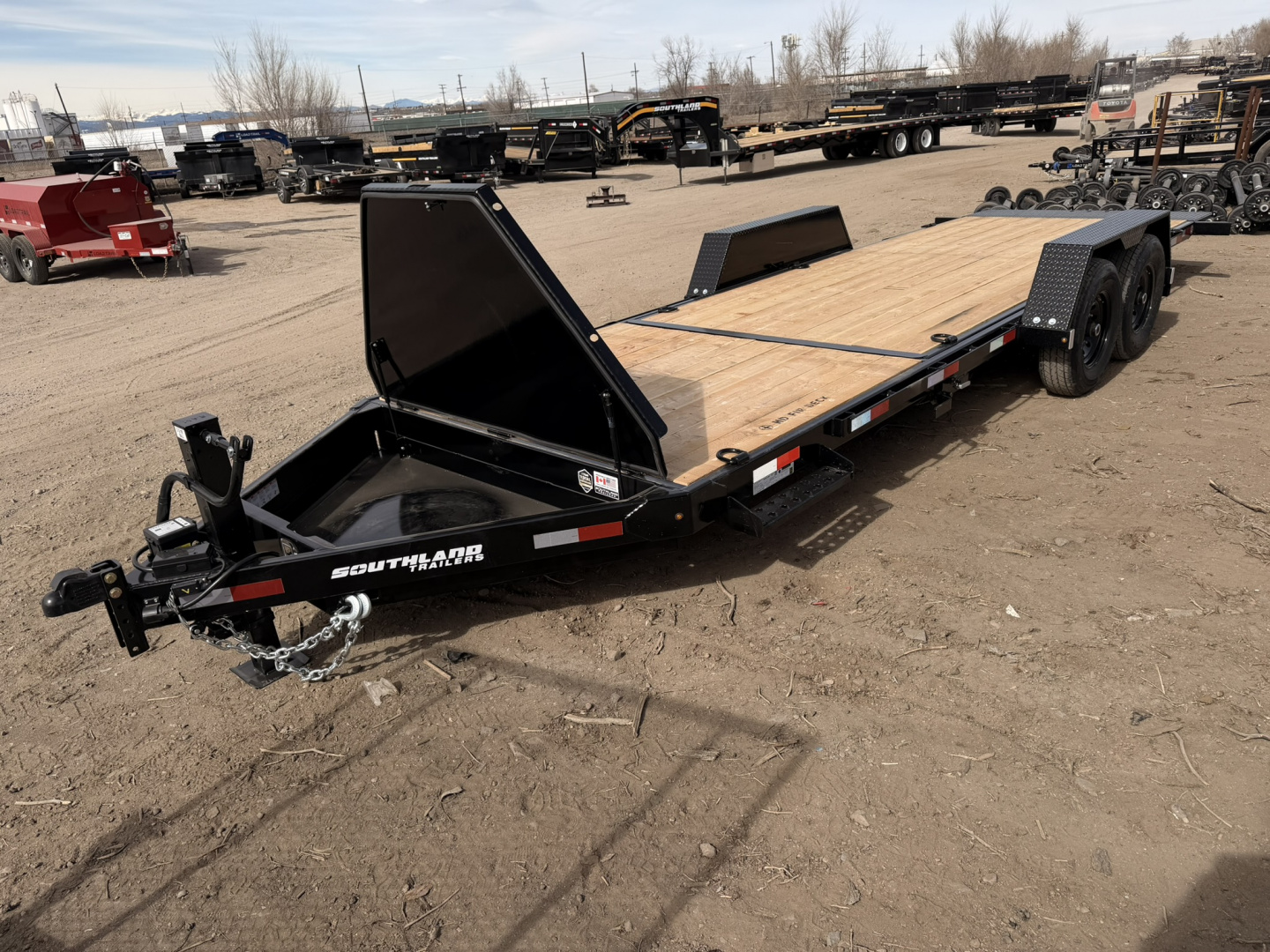 New 2026 Southland Trailers 7-HD22 Tilt Deck Equipment Hauler 14K GVWR