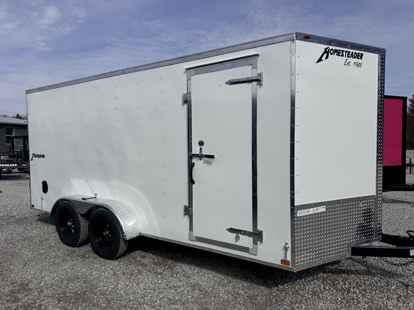 New 2026 Homesteader Trailers 7X16 IT ("6.6 HT) BARN DOORS Cargo / Enclosed Trailer