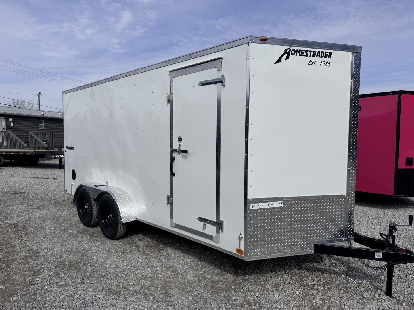 New 2026 Homesteader Trailers 7X16 IT ("6.6 HT) BARN DOORS Cargo / Enclosed Trailer