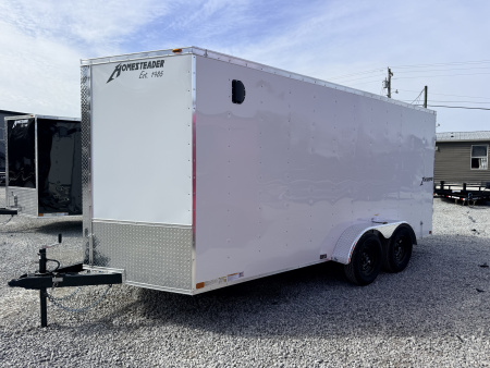 New 2026 Homesteader Trailers 7X16 IT ("6.6 HT) BARN DOORS Cargo / Enclosed Trailer