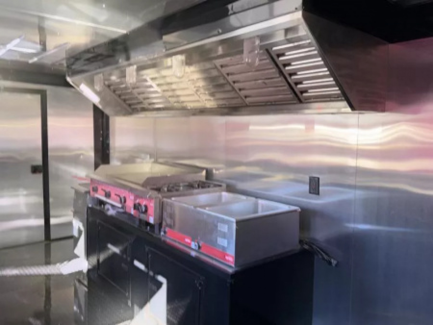 New 2026 Coast 2 Coast 8.5X20 TA CONCESSION TRAILER (FULLY EQUIPPED) BLACKOUT Vending / Concession Trailer