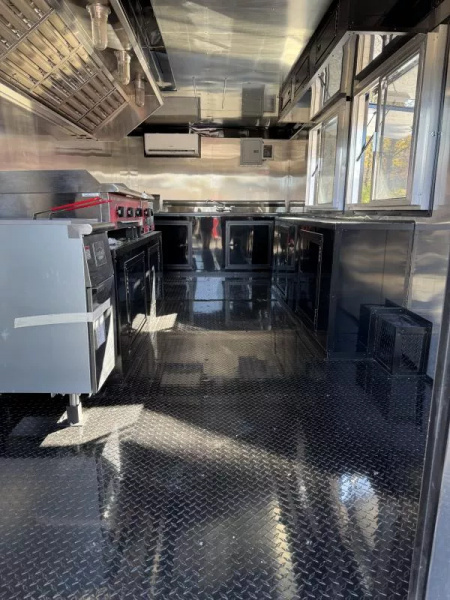 New 2026 Coast 2 Coast 8.5X20 TA CONCESSION TRAILER (FULLY EQUIPPED) BLACKOUT Vending / Concession Trailer