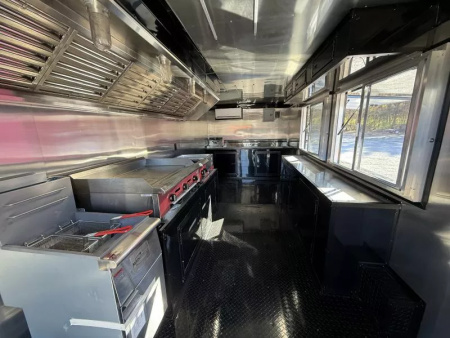 New 2026 Coast 2 Coast 8.5X20 TA CONCESSION TRAILER (FULLY EQUIPPED) BLACKOUT Vending / Concession Trailer