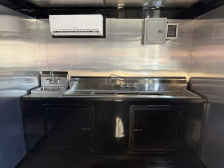 New 2026 Coast 2 Coast 8.5X20 TA CONCESSION TRAILER (FULLY EQUIPPED) BLACKOUT Vending / Concession Trailer