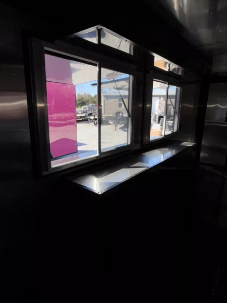 New 2026 Coast 2 Coast 8.5X20 TA CONCESSION TRAILER (FULLY EQUIPPED) BLACKOUT Vending / Concession Trailer