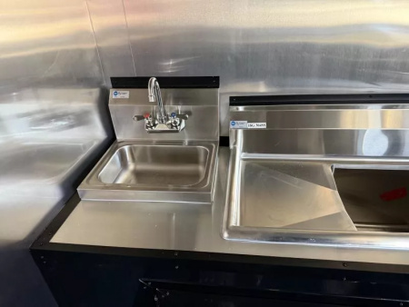 New 2026 Coast 2 Coast 8.5X20 TA CONCESSION TRAILER (FULLY EQUIPPED) BLACKOUT Vending / Concession Trailer