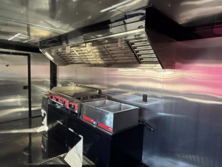 New 2026 Coast 2 Coast 8.5X20 TA CONCESSION TRAILER (FULLY EQUIPPED) BLACKOUT Vending / Concession Trailer