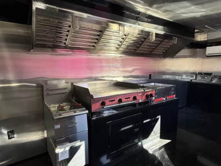 New 2026 Coast 2 Coast 8.5X20 TA CONCESSION TRAILER (FULLY EQUIPPED) BLACKOUT Vending / Concession Trailer