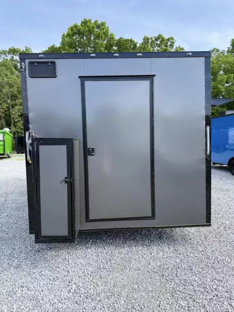 New 2026 Coast 2 Coast 8.5X20 TA CONCESSION TRAILER (FULLY EQUIPPED) BLACKOUT Vending / Concession Trailer