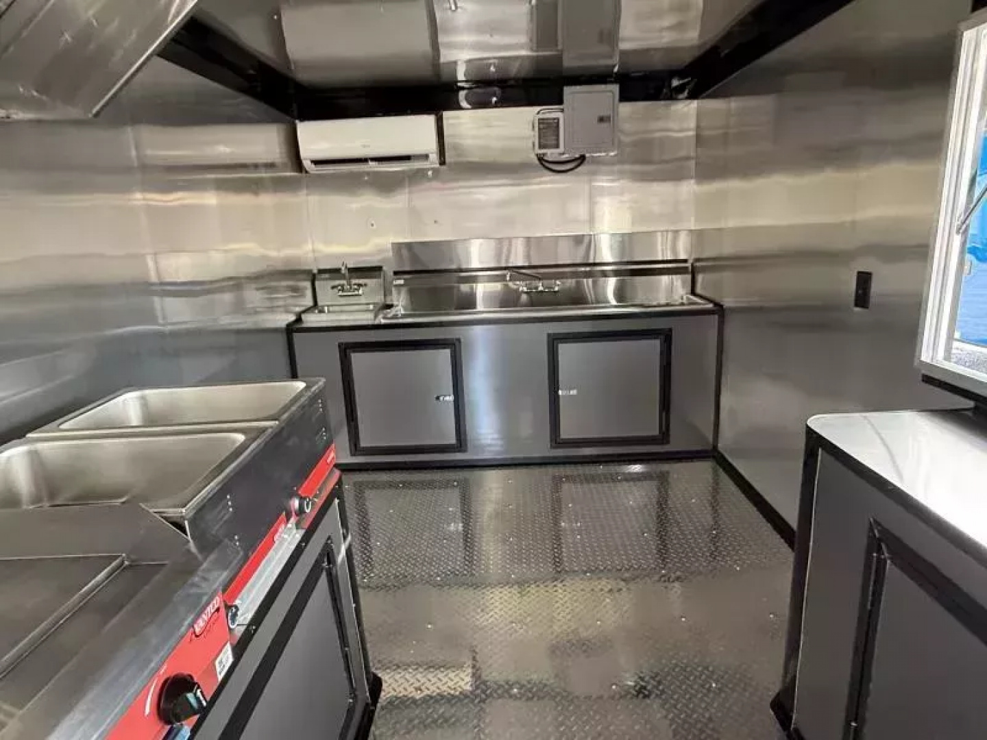 New 2026 Coast 2 Coast 8.5X20 TA CONCESSION TRAILER (FULLY EQUIPPED) BLACKOUT Vending / Concession Trailer