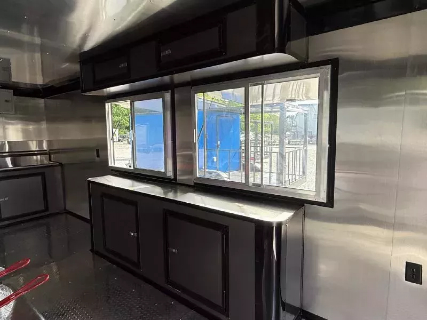 New 2026 Coast 2 Coast 8.5X20 TA CONCESSION TRAILER (FULLY EQUIPPED) BLACKOUT Vending / Concession Trailer