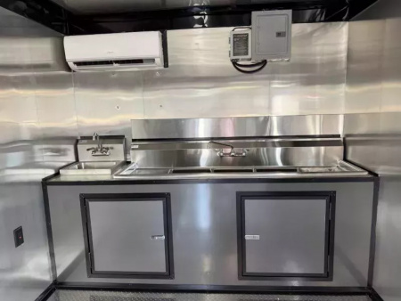 New 2026 Coast 2 Coast 8.5X20 TA CONCESSION TRAILER (FULLY EQUIPPED) BLACKOUT Vending / Concession Trailer