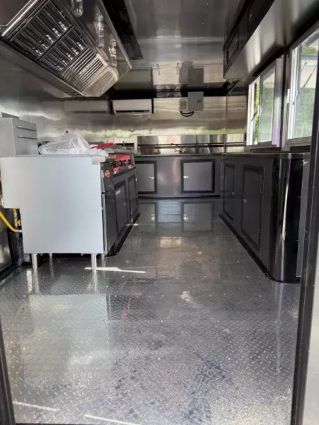 New 2026 Coast 2 Coast 8.5X20 TA CONCESSION TRAILER (FULLY EQUIPPED) BLACKOUT Vending / Concession Trailer