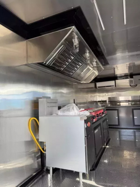 New 2026 Coast 2 Coast 8.5X20 TA CONCESSION TRAILER (FULLY EQUIPPED) BLACKOUT Vending / Concession Trailer