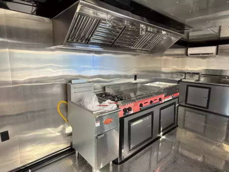 New 2026 Coast 2 Coast 8.5X20 TA CONCESSION TRAILER (FULLY EQUIPPED) BLACKOUT Vending / Concession Trailer