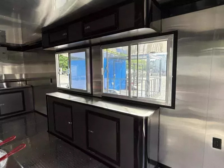 New 2026 Coast 2 Coast 8.5X20 TA CONCESSION TRAILER (FULLY EQUIPPED) BLACKOUT Vending / Concession Trailer