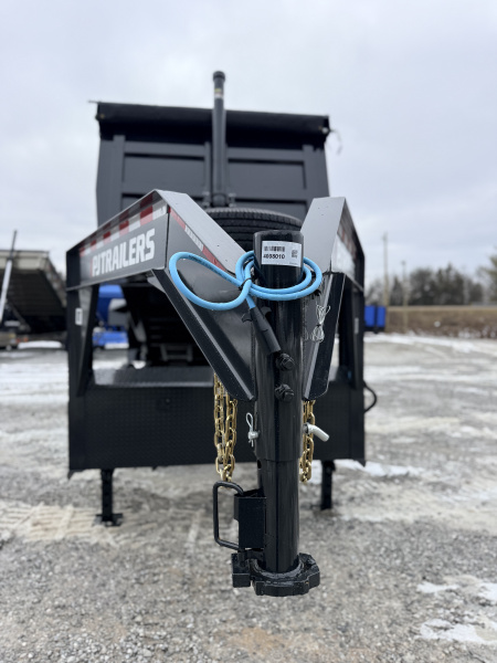 New 2026 PJ Trailers 7X16 GOOSENECK (4FT WALL) DUMP TRAILER 15680 GVWR Dump Trailer