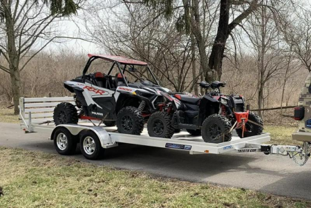 New 2027 Aluma 7816 ESA TA EL BT Utility Trailer