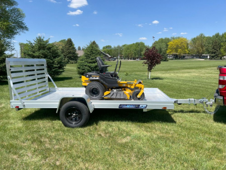 New 2027 Aluma 7812ESA Utility Trailer
