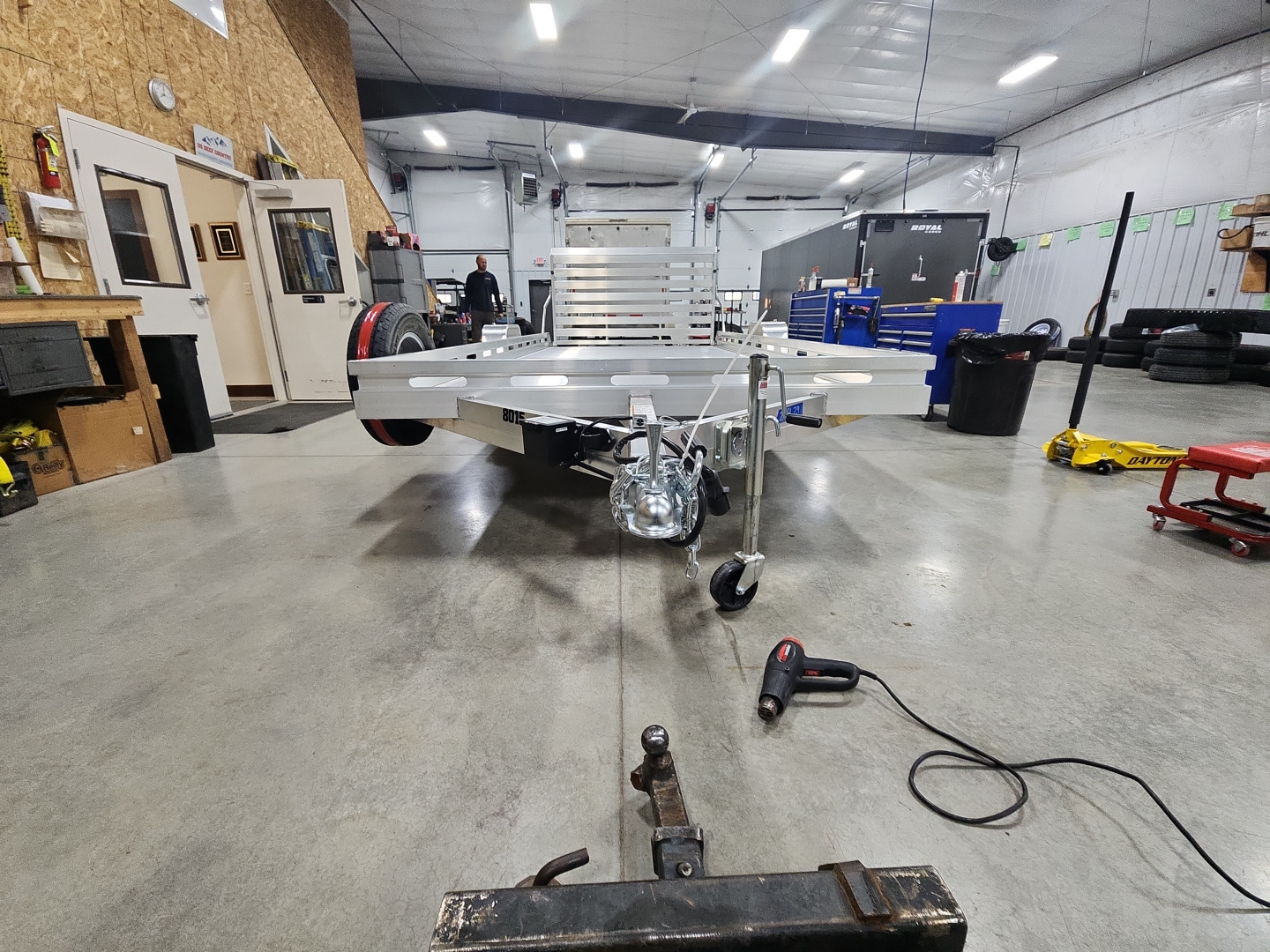 New 2027 Aluma 8015TG UTIITY HD SA ATV Trailer